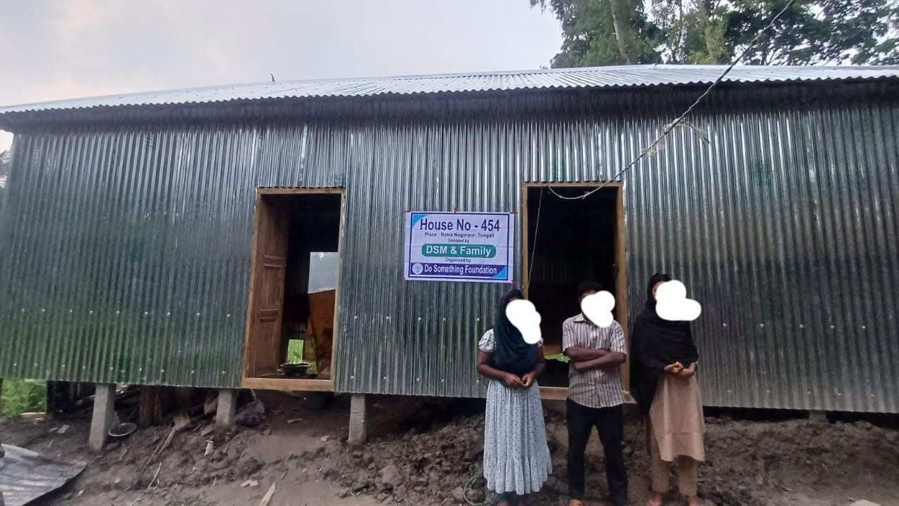 DSF Builds a New Home for a Vulnerable Family