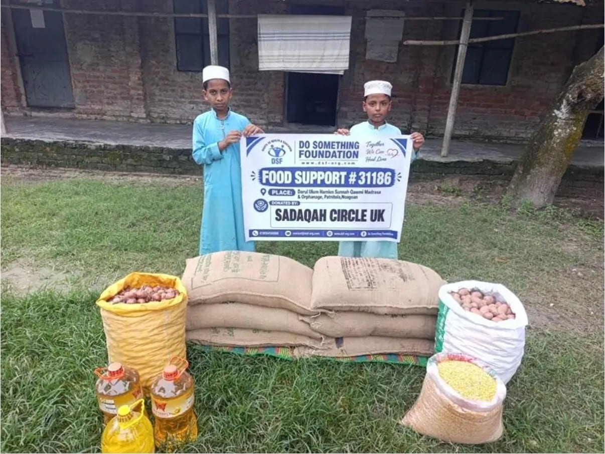 DSF Provides Food Support to Orphan Students in Patnitala, Naogaon