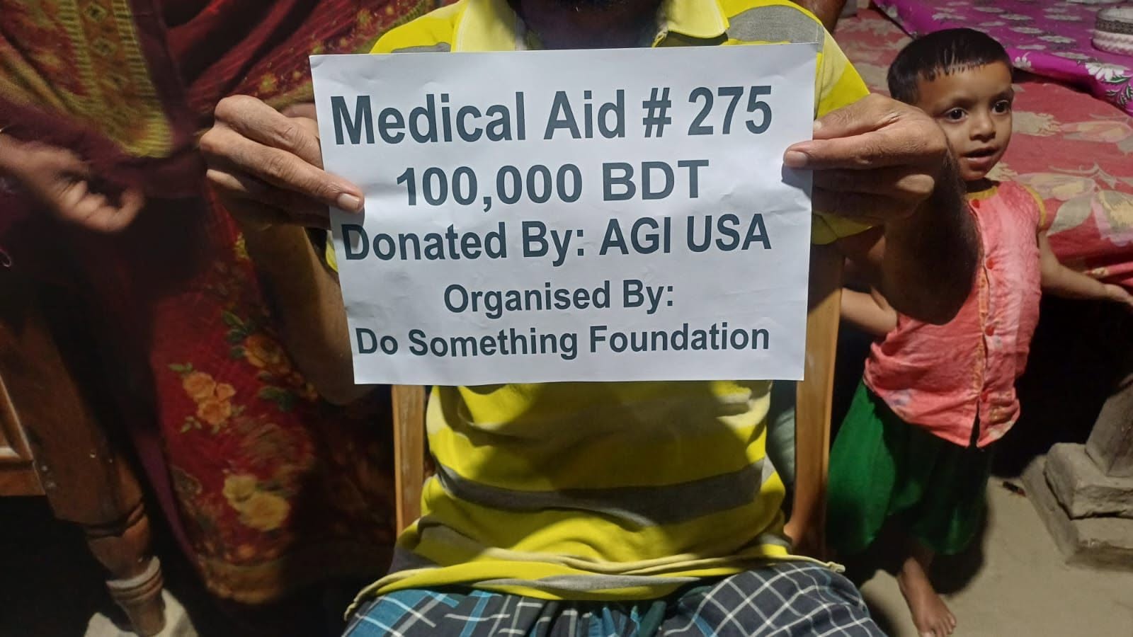 DSF Provides BDT 100,000 for Cancer Patient’s Chemotherapy Treatment