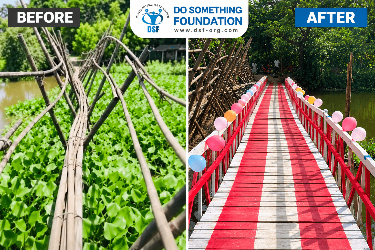 Five Years of Hardship Come to an End as DSF Opens a New Bridge